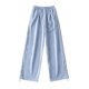 thumbnail image 3 of Pantalones Cargo De Paracaídas Y2K Paracaídas Cargo Pantalones Cordón Mujer Stripe Joggers Pantalones de chándal (Azul M) Ygjytge para Mujer Azul T M, 3 of 9