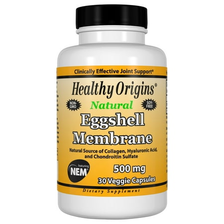 Dual Membrane - Eggshell Membrane 500 mg (NEM), 30 Veggie Capsules