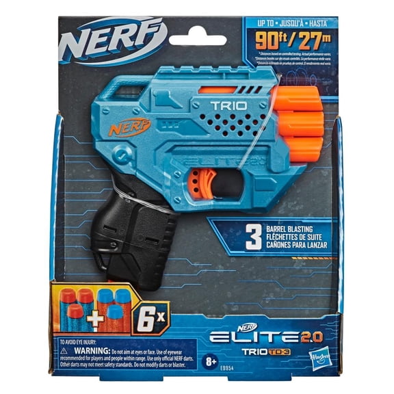 Lanzador Nerf Elite 2.0 Trio