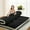 Black (Reversible Mattress), variant on Slsy Japanese Floor Mattress for Adults, 4" Thick Sherpa Fleece Futon Mattress, Roll Up Sleeping Pads, Reversible and Portable Folding Foam Floor Bed Tatami Mat