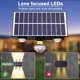 thumbnail image 4 of Lámparas Pared Solar Al Aire Libre Luces LED Del Jardín A Prueba Light (RGB), 4 of 9