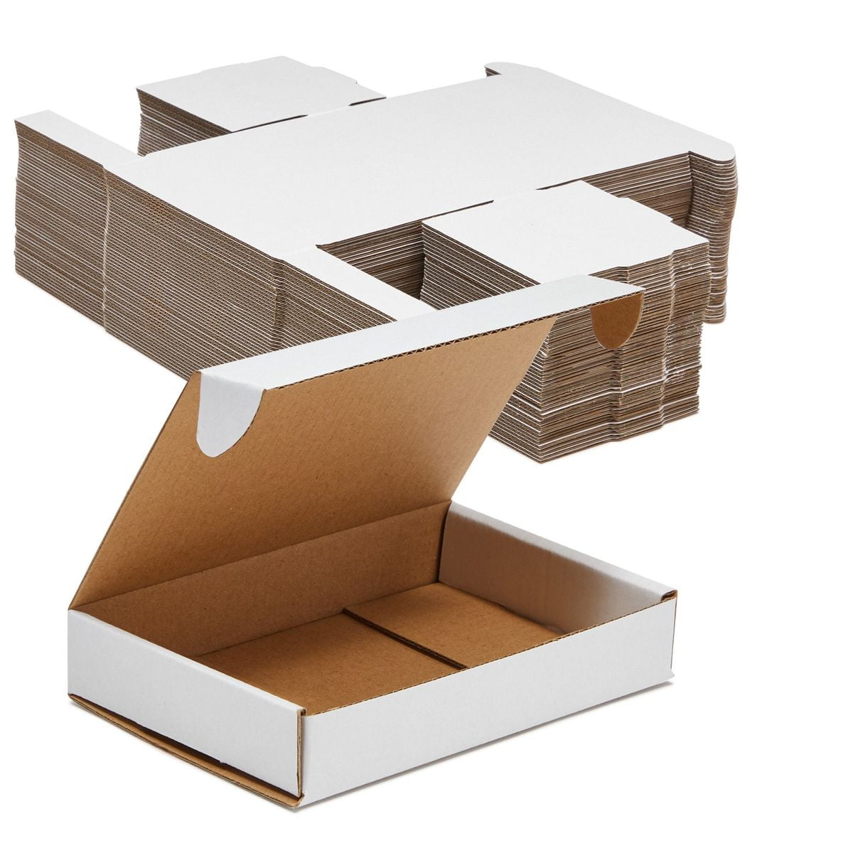 50 8x8x4 Cardboard Paper Boxes Mailing Packing Shipping Box Corrugated Carton 