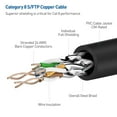thumbnail image 6 of Cable Matters SFTP Cat8 Ethernet Cable (Cat8 Cable, Cat 8 Cable) in Black for 10Gbps, 25Gbps or 40Gbps Data Rate 3m, 6 of 6