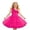 Z01 Hot Pink, variant on Dresses for Girls Summer Butterfly Printed Tulle Skirt Princess Dress Puffy Dress Little Girl Dresses,Size 4 Years-5 Years