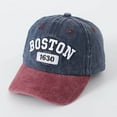 thumbnail image 2 of Toddler Baseball Cap Cute Letter Embroidery Toddler Sun Hat Breathable Cycling Toddler Baseball Caps for Boys 2-8 Years Kids Clothes, 2 of 5
