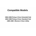 thumbnail image 2 of Driver Left Side Door Window Door Glass W/O Vent Style Compatible with Toyota Pickup 1984-1988 / 4Runner 1985-1989 Models, 2 of 5
