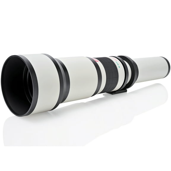 Opteka 650-1300mm Super Telephoto Zoom Lens for Canon RF-Mount EOS RP and R Mirrorless Cameras