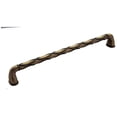 thumbnail image 5 of Amerock Lattice 18 in (457 mm) Center-to-Center Distressed Brass Appliance Pull, 5 of 5