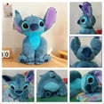 thumbnail image 5 of Peluche de ángel de Disney Stitch, muñeco de peluche Kawaii de Lilo y Stitch, almohada antiestrés, juguete reconfortante para niños, regalos, 5 of 5