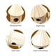 thumbnail image 3 of Nido de madera para pájaros, casa colgante para pájaros, jaula de madera natural, lugar de descanso para pájaros., 3 of 7