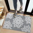 thumbnail image 2 of Bohemian Retro Floral Non-Slip Entryway Door Mat,Boho Indoor Decor Durable Low Plush Door Mat,Washable Welcome Rug for Patio Hallway Home Decor 20x32 Inches, 2 of 7