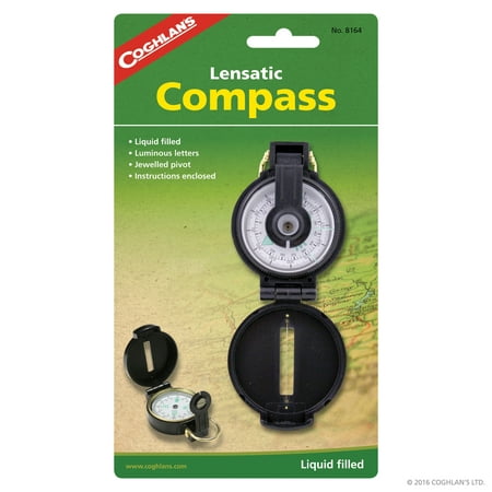 Coghlans Lensatic Compass (Best Compass For Geocaching)