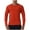 Orange, variant on BLCHUNen Athletic Tops for Men Long Sleeve Crew Neck Pullover Slim Fitted Breathable Running Sports Gym Workout Tops