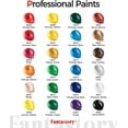 thumbnail image 6 of Acrylic Paint Set - 24 Classic Colors (2oz), Craft Paint Kit with 12 Brushes, 6 of 10