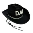 thumbnail image 3 of Unisex Western Cowboy Hat - Casual Bowler Hat for Gender Reveal Party & Daily, 3 of 5