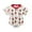 White, variant on Hwmodou Baby Print Bodysuits Boys Girls Cotton Blend Independence Day Short Sleeve Baseball Letter Embroider Romper Bodysuits Fall Winter Soft Baby Onesies,6-12M