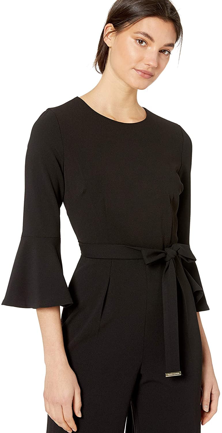 tommy hilfiger cropped jumpsuit