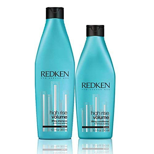 Geometri stå beviser Redken High Rise Volume Lifting Shampoo 10.1 oz & Conditioner 8.5 oz -  Walmart.com