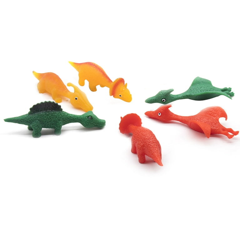 TPR Dinosaur Catapult Toy Simulated Slingshot Flying Dinosaur Toys (Random)  
