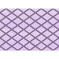 thumbnail image 1 of Ahgly Company Indoor Rectangle Patterned Purple Flower Purple Area Rugs, 2' x 3', 1 of 6