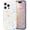 Geranium, variant on Magnetic for iPhone 17e/16e Case Floral, Cute Clear Flower Cover for Women Girls Luxury Aesthetic Soft Plating [Compatible with Magsafe] Shockproof Phone Case for iPhone 16e/17e, Blossom