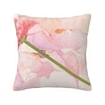 thumbnail image 1 of ZICANCN Pink Rose Art Decorative Throw Pillow Covers, Bed Couch Sofa Decorative Knit Pillow Covers for Living Room Farmhouse 24"x24", 1 of 8