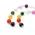 thumbnail image 4 of Fiudx Pendientes de Ágata Multicolor, Joyería Única Inspirada En La Naturaleza, Elegante Diseño de Aleación, Alegre Motivo Floral, Perfectos para Fiestas o Banquetes, Regalo Ideal para Seres Queridos, 4 of 6