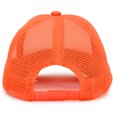 thumbnail image 2 of DALIX Infant Trucker Hat Baby Cap Tiny Extra Small Girls Boys in Orange White, 2 of 5