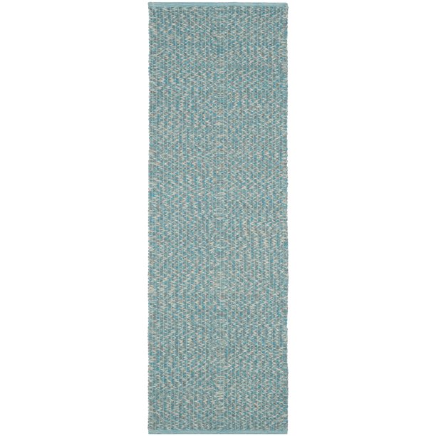 SAFAVIEH Montauk MTK602E Handwoven Turquoise / Multi Rug - Walmart.com