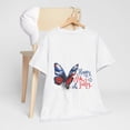 thumbnail image 6 of Butterfly Happy 4th Of July Shirt for Women Patriotic T-shirt ID-0524-HFC5, 6 of 10