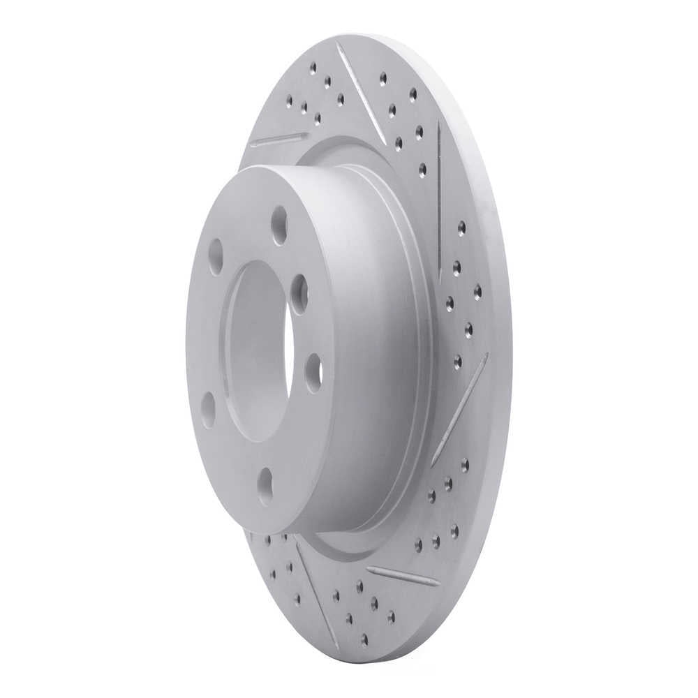 Dynamic Friction Company 830-32010R DFC Geoperformance Rotor - Drilled and Slotted