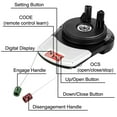 thumbnail image 5 of KFFKFF Electric Garage Door Opener Kit, 800 N Lifting Power, 164 ft Distance Remote Operation, 110V, Suitable for Garage and Store Doors, Includes 2 Remotes, 5 of 9