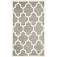 thumbnail image 2 of SAFAVIEH Amherst Sophia Geometric Area Rug, Dark Grey/Beige, 4' x 6', 2 of 5
