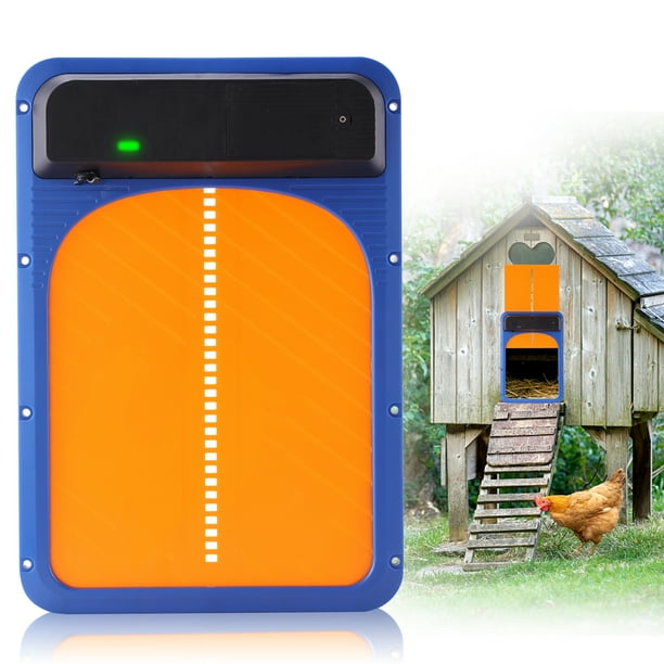 Automatic Chicken Coop Door,Run Chicken Automatic Door Light Sensing