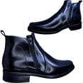 thumbnail image 3 of Botines Hombre Casuales en Piel Vacuno Botas de Doble Cierre con Punta Cuadrada MD20 Enco Footwear, 3 of 5