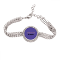 thumbnail image 1 of Expressionism Innovation Art Tennis Chain Anklet Bracelet Diamond Jewelry, 1 of 3