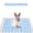 Blue, variant on Nieyigj Durable Plastic Rabbit Cage Mat, Easy Clean Pet Nest Pad Floor Grid for Guinea Pig, Chinchilla, Hamster, Bunny, 14.17 inches / 36 cm Length, Wear-Resistant Pet Foot Protection Board, Blue