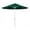 Green, variant on California Umbrella 9' Tuscan Round Patio Umbrella, Aluminum Frame, Olefin Fabric