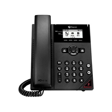 UPC: 0610807882992 | Polycom VVX 150 2200-48810-025 Entry level IP Phone w/ 2 Line & SIP (VoIP)