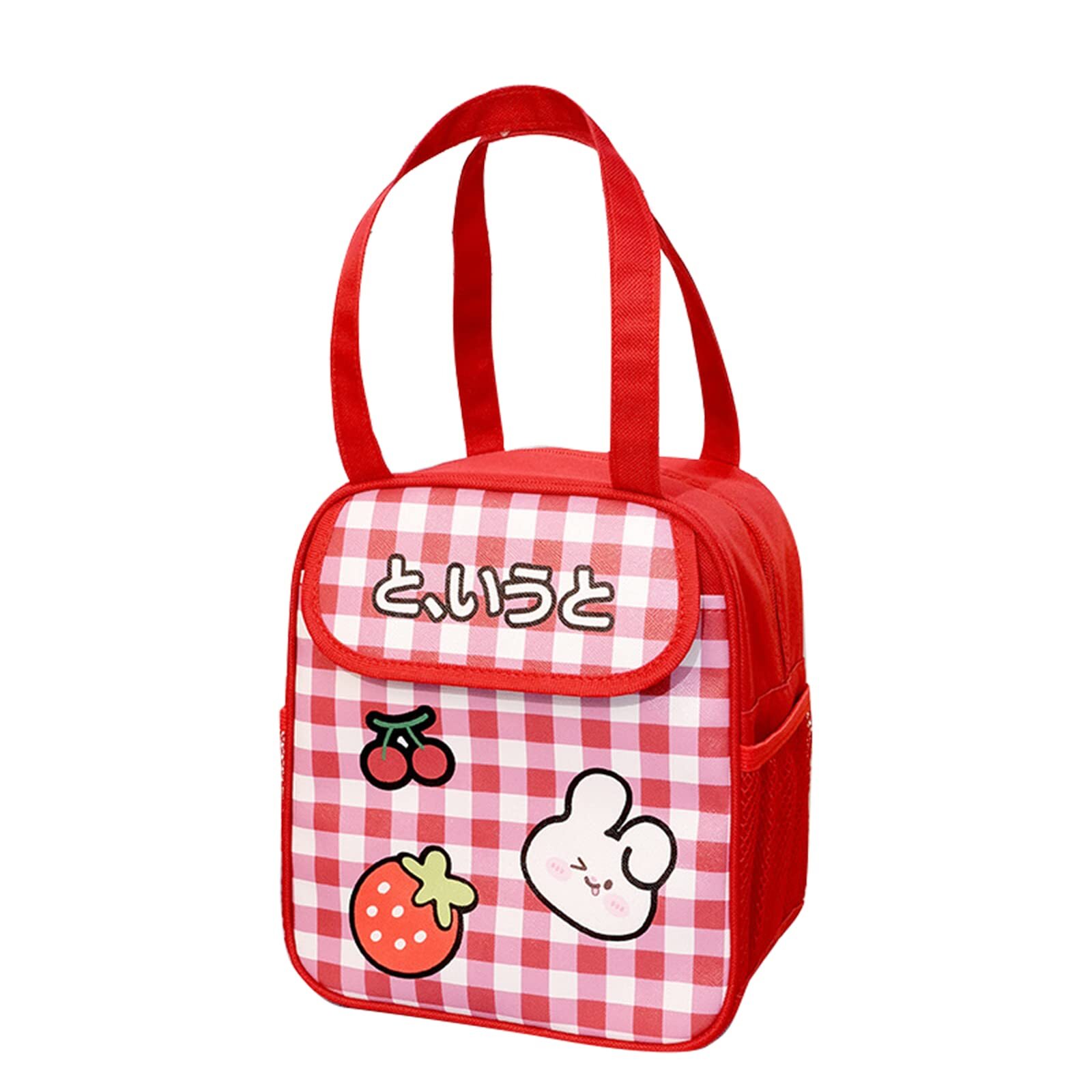Kawaii Lunch Bag Insulated Bag Cute Lunch Box for Girls Reusable Tote