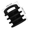 thumbnail image 2 of GAXIRE 2 Pcs Bouchons Ronds en Polyuréthane Noir pour Kayak Bateau Canot Drain, 2 of 7