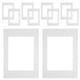 thumbnail image 2 of 10 láminas de cartón blanco para marcos de fotos con aberturas, adecuadas para fotografías y láminas artísticas tamaño A4, ideales para marcos de fotos artesanales., 2 of 7