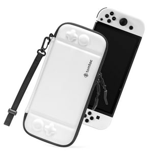 Tomtoc - Estuche Ligero Para Nintendo Switch Oled Blanco