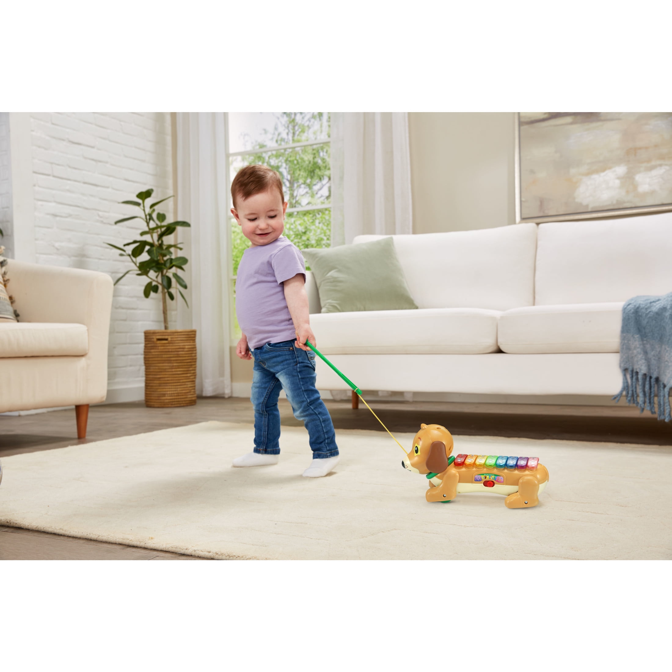 VTech Zoo Jamz Doggy Xylophone with Accessories, Baby and Toddler Toys