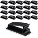 thumbnail image 1 of 20PCS Adhesive Cable Management Wire Clip Cable Organizer Clip for Home, Office Computer, TV and Multi Cords Holder Under Desk, 1 of 5