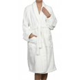 thumbnail image 1 of Superior Egyptian Cotton Unisex Terry Cotton Bath Robe White  Medium, 1 of 1