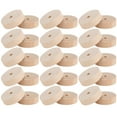 thumbnail image 1 of Miangastore Roues Modèles pour Activités Éducatives Marron Clair 30 Pcs 1.4X1.4X0.4In, 1 of 9