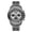 Silver Case Black Noodles, variant on New carved design elegant watch with calendar, quartz watch, fashionable men's wristwatch, business trendy, unique and creative men's watch