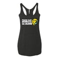 thumbnail image 2 of Wild Bobby Embrace Streetwear Women Tri-Blend Racerback Tank Top, 2 of 6