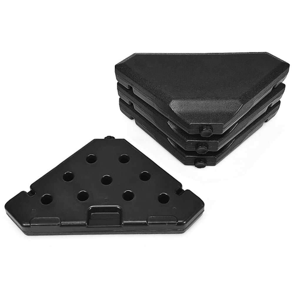 Topcobe 195 lbs Patio Cantilever Offset Umbrella Base Weight Sand, Patio Umbrella Base